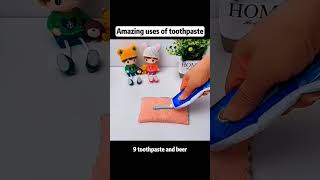 Part 2 toothpaste lifehacks lifetips LearnOnYoutube life hacks tips fyp foryou [upl. by Feinberg]