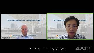 Webinar by TG24 Structural Optimization on Modern Bridges [upl. by Kerril475]