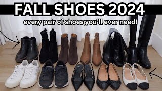 BEST Shoes For FALL 2024 Every pair of shoes youll ever need [upl. by Llertram]