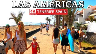 TENERIFE  PLAYA DE LAS AMÉRICAS  Actual Appearance in Different Places 🌡️ 4K Walk ● October 2024 [upl. by Christin846]