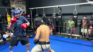 Boxing sparring at MBA BOXING GYM [upl. by Lirva]