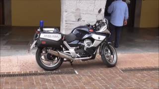 Italian Police 750cc Moto Guzzi Breva [upl. by Ardnaeed355]