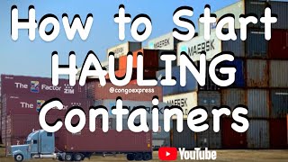 How to start hauling containers [upl. by Fleisher786]