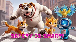 Sing Along with the Safety Squad—quotSafety is Smartquot  Fun Kids Song amp Safety Tips [upl. by Sihtam351]