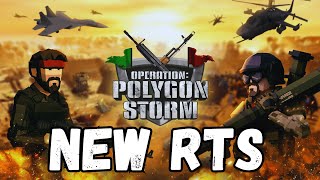 NEW STRATEGY TOWER DEFENCE RTS GAME  Operation Polygon Storm Gameplay [upl. by Rinna]