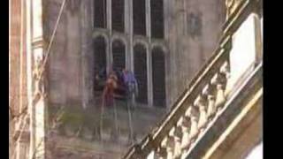 Derby Cathedral A Place for Peregrines [upl. by Tanaka]