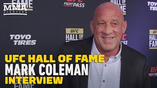 Mark Coleman Being at Kevin Randlemans HOF Induction More Sweet Than Bitter  MMA Fighting [upl. by Conley]