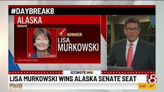 Lisa Murkowski wins Alaska senate seat [upl. by Swarts18]