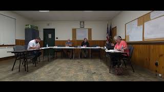 Oct 7 Mount Jewett Borough Council meeting [upl. by Aerona450]