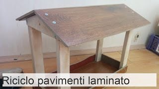 Cosa si può fare con le proprie mani con gli scarti del laminato [upl. by Eeruhs]