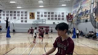 Richmond High vs Steveston London set 5 pt1 [upl. by Jak]