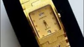 FITRON 22 CARAT GOLD PLATED WATCH REVIEW  FitronWatch LadiesFitronWatches [upl. by Tteve]