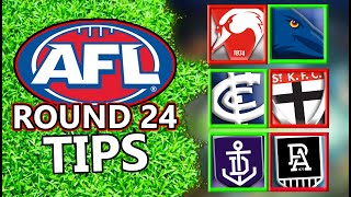 AFL Round 24 Predictions  Match Breakdown [upl. by Acira3]