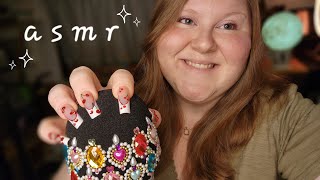 ASMR Tapping Scratching amp Whispering w L 🥰 [upl. by Cordie]