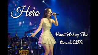 HERO  Cash Cash ft Christina Perri  Hanii Hoàng Thư Live at CVN [upl. by Aray670]