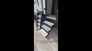 MorRyde step above 4 step installation [upl. by Pauletta128]