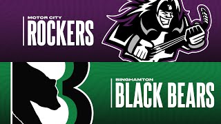 Binghamton Black Bears vs Motor City Rockers  1624 [upl. by Ulrikaumeko]