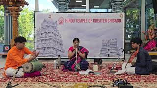 HTGC Ekantha Seva Concert by Janani P Iyer  Naadopasana [upl. by Notneuq]