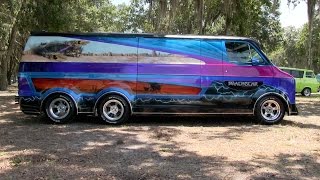 quotDEATHSTARquot 1977 Custom Tandem Dodge Van [upl. by Jada]