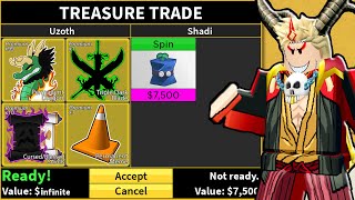 Accepting INSANE Trade Offers in Blox Fruits [upl. by Tterb24]