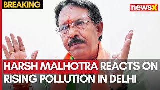 Delhi Air Pollution  Harsh Malhotra Speaks on Delhi Air Pollution  Harsh Malhotra Slams AAP [upl. by Boyden]