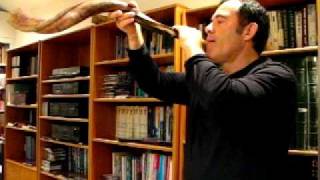 Mark Kerzner sounds 30 shofar blasts for Rosh Hashana 5772 [upl. by Rhtaeh]