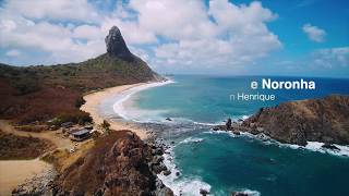 Fernando De Noronha  Imagens Aéreas que fiz com meu Drone [upl. by Aihsital]