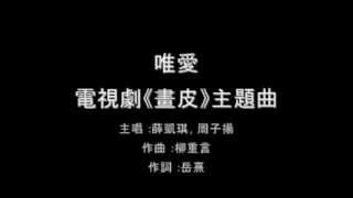 唯愛 Wei Ai  薛凱琪 周子揚 lyrics [upl. by Littman]