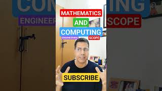 MATHEMATICS AND COMPUTING ENGINEERING BRANCH SCOPE PLACEMENT SOFTWARE ENGINEERING CIVIL ENGINEERING [upl. by Boutis136]