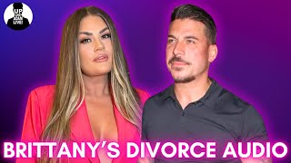 Brittany Cartwright Addresses Divorce Filing From Jax  Audio Clip Here bravotv [upl. by Rafe]