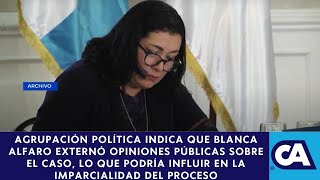 Semilla recusa a presidenta del TSE por supuesta falta de imparcialidad en caso de cancelación [upl. by Ephram668]