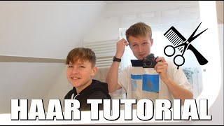 MEIN HAAR TUTORIAL 🤣 SO STYLE ICH MEINE HAARE 😇 ASH [upl. by Gluck616]