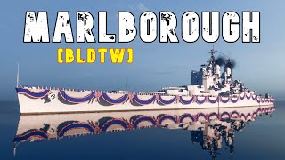 World of WarShips Marlborough  3 Kills 202K Damage [upl. by Stultz]