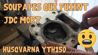 Tuto Husqvarna YTH150 14 Rodage des soupapes [upl. by Yornoc]