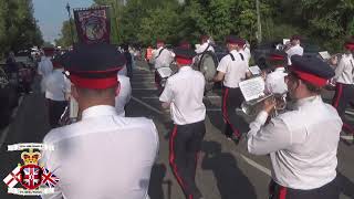 Tamalghtmore Silver Band  Last Saturday In Ballygawley Parade 2024 [upl. by Batchelor]