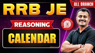 RRB JE 2024  Reasoning for RRB JE Calendar  Reasoning for RRB JE 2024 [upl. by Emerej521]