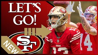 San Francisco 49ers Got A Double Dose of Great News [upl. by Ojoj]