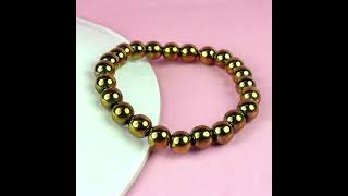 Hematite Stone Bracelet [upl. by Jeminah573]