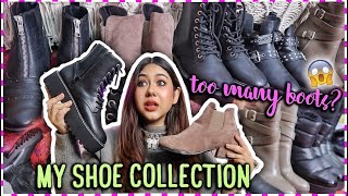 My BASIC Winter Boots Collection✨ ThatQuirkyMiss [upl. by Roti]