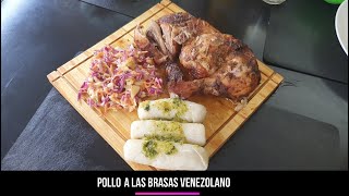 POLLO quotquotA LA BRASAquotquot ESTILO VENEZOLANO RECETA DE POLLO ROSTIZADO [upl. by Ellord]