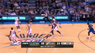 Kevin Durants NASTY Crossover on Vince Carter [upl. by Ayotel36]