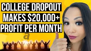 Amazon Success Story  College Drop Out Makes 20000 Profit Every Month Selling On Amazon FBA [upl. by Peadar]