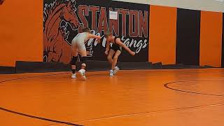 2024 Aiden Cedar Bluffs Stanton JH Wrestling Tournament  3rd Match W [upl. by Notnirb]