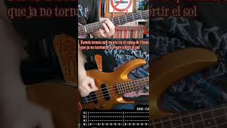 SANGTRAÏT  Les creus vermelles BASS cover TABS [upl. by Mike]