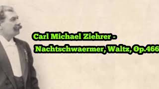 Carl Michael Ziehrer Nachtschwaermer waltz Op466 [upl. by Ecylahs237]