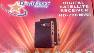 connecter digiclass hd 730 mini au réseau wifi ربط الجهاز بشبكة الوايفي [upl. by Cousins]