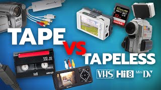 Tape vs Tapeless The Ultimate Guide to VHS Hi8 amp MiniDV [upl. by Dyob]