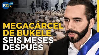 ASÍ es por DENTRO la MEGACÁRCEL de BUKELE seis meses después de inaugurada [upl. by Ayim]