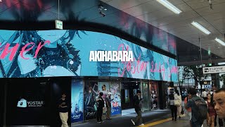 Akihabara  The Anime District Of Tokyo  Japan Day 3🐉 🇯🇵 [upl. by Doehne]