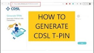 HOW TO GENERATE CDSL Pin simple waycdsltechpunjabi demataccountCDSLPIN CDSL dematcdsl zarodha [upl. by Attenwad513]